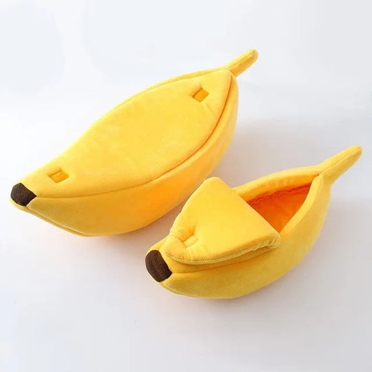 Cama banano plátano mascota talla s
